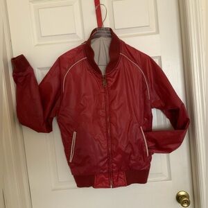 VERY COOL. VINTAGE REVERSIBLE VARSITY JACKET.